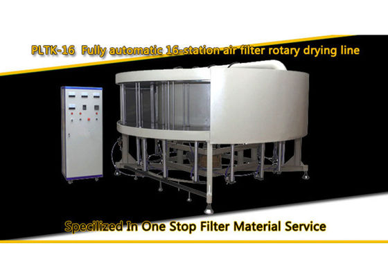 PLTK-16 Full-auto 16-Station HDAF Turntable Curing Production Line Material Stainless Steel Structure Steel Structure